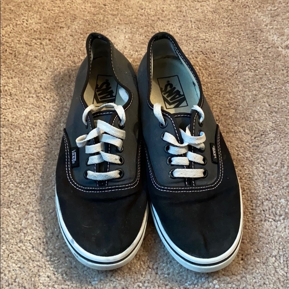 Grey & Black Women’s Vans